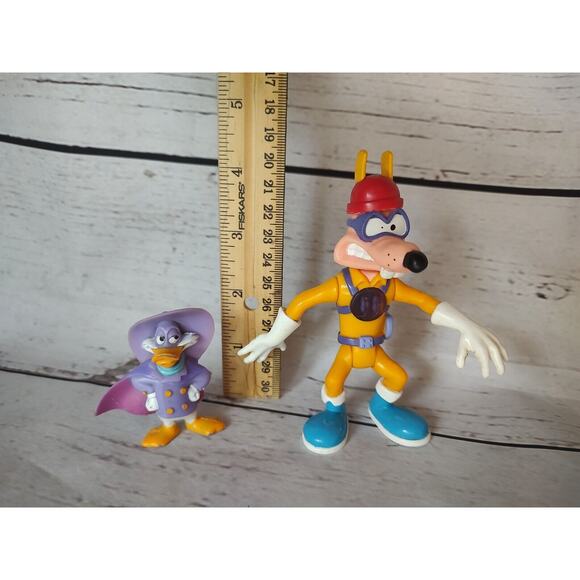 Darkwing Duck Magvolt Figure 1990s Vintage PVC Disney 1992 Toy Figurine - Picture 4 of 7